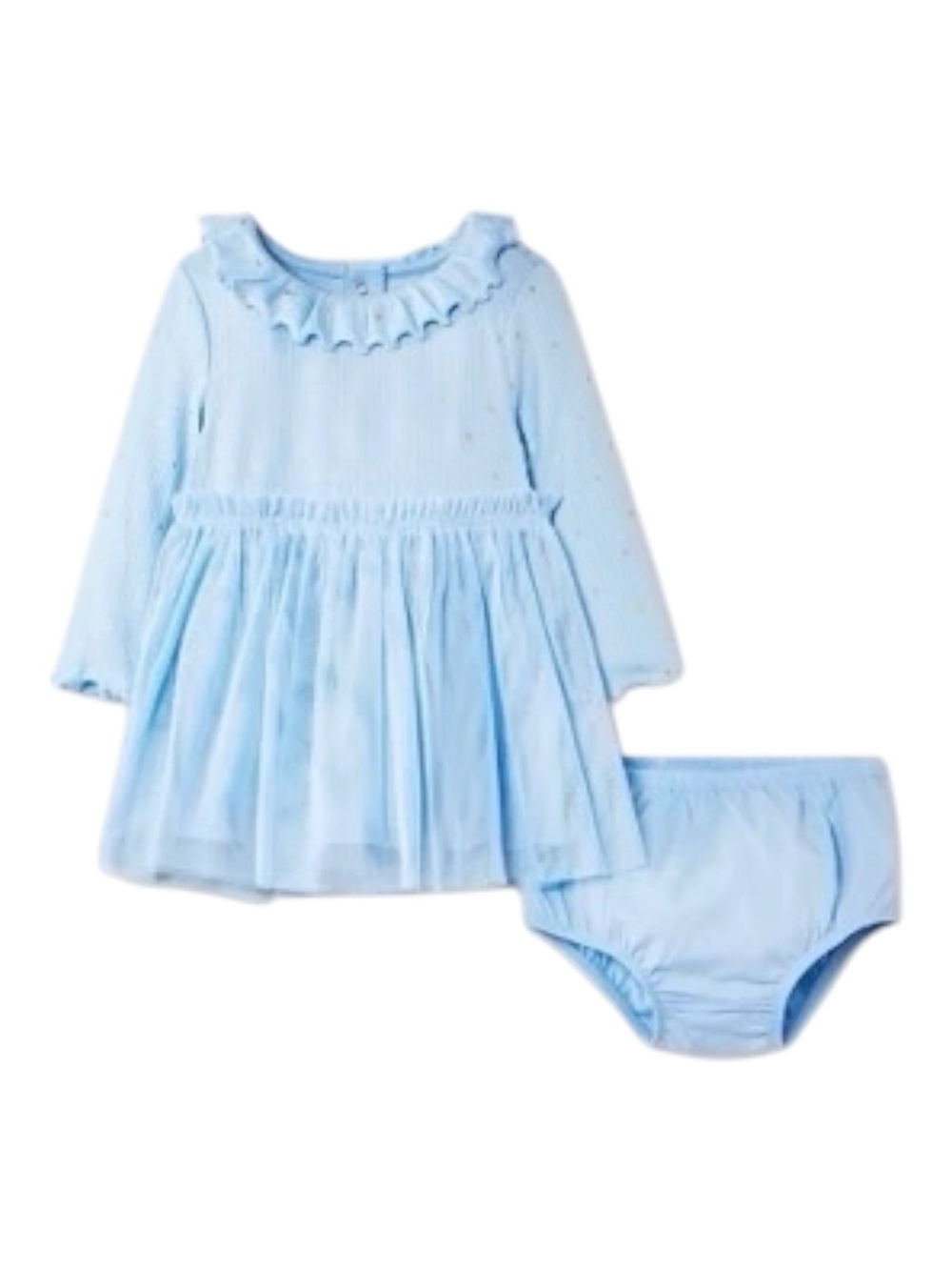 Cloud Island 2 Piece Dress w/ Bloomers